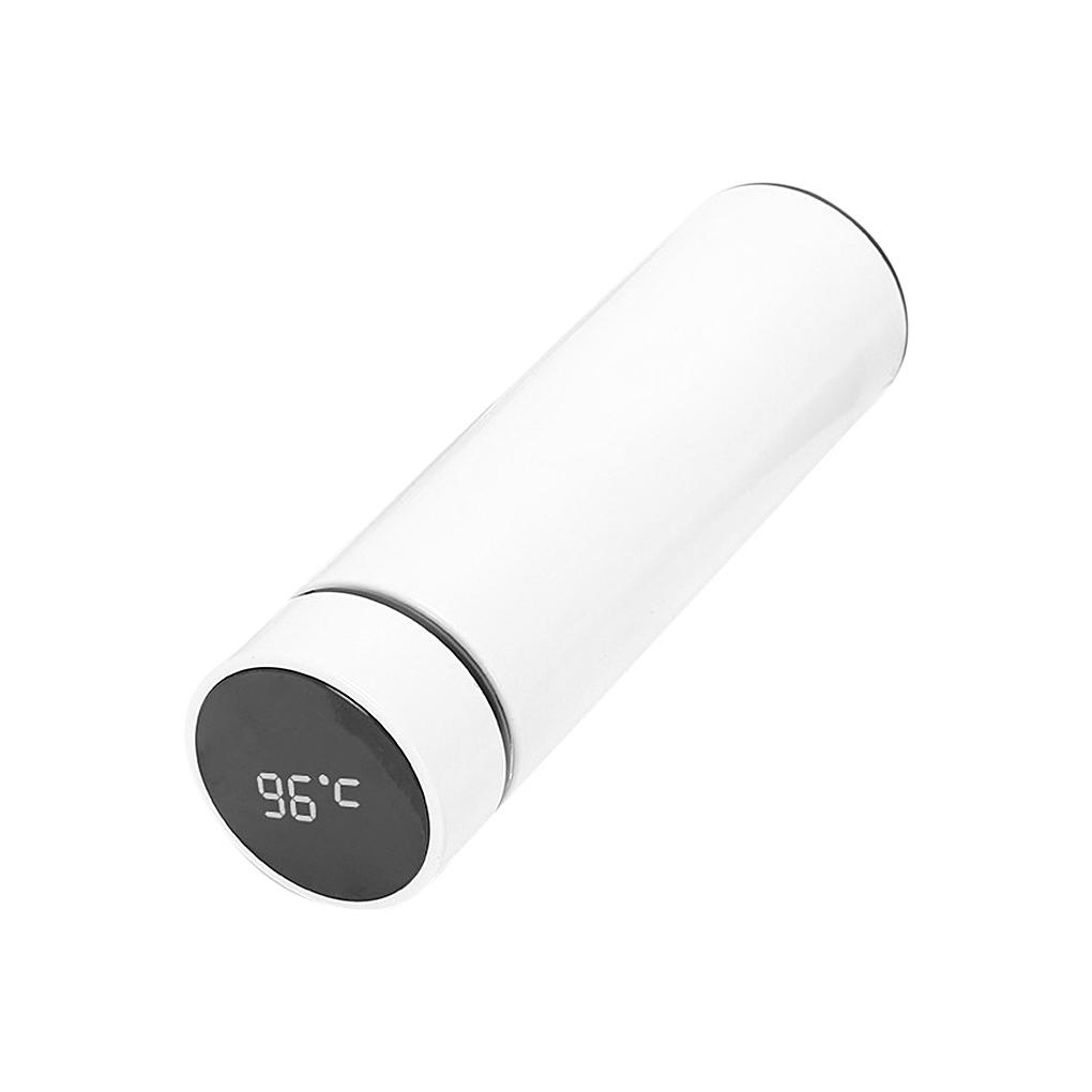 Bình Nước Chân Không Bằng Thép Không Gỉ Có Màn Hình LED Nhiều Màu Dung Tích 500ML