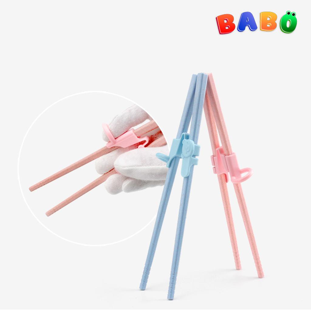 Đồ dùng gắn đũa tập ăn dặm đúng cách cho bé bộ 3 chiếc cho bé ăn uống tự lập