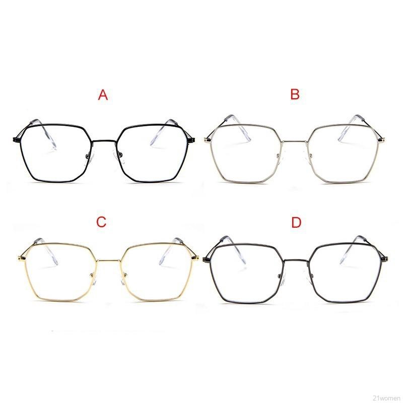 Kính mắt thời trang gọng vuông màu trong suốt cho nữ | BigBuy360 - bigbuy360.vn