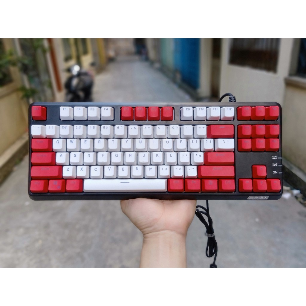 Phím cơ Fuhlen M87s bản keycap pbt các màu