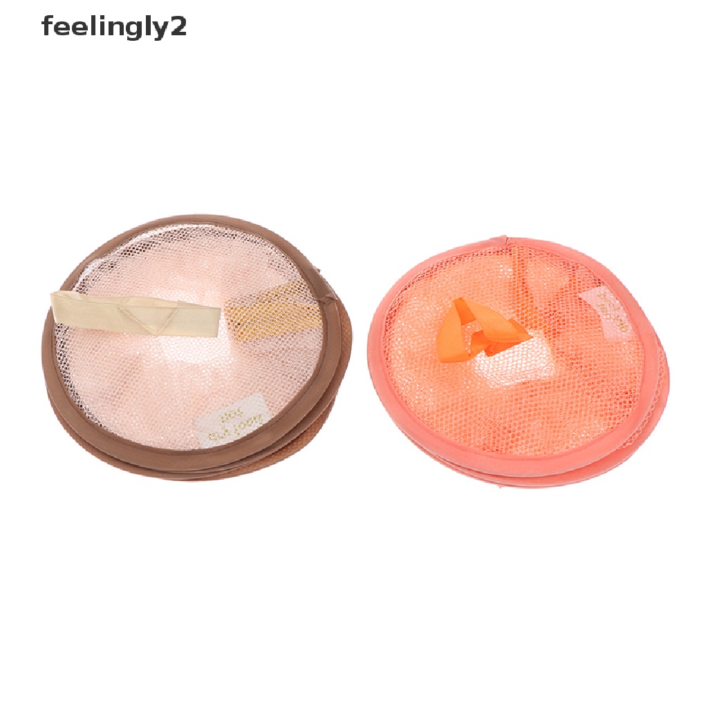 [feel] Giỏ Lưới Treo 3 Tầng Có Khóa Kéo Dùng Để Phơi Đồ