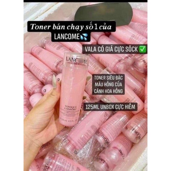 NƯỚC HOA HỒNG LANCOME TONER 125ml