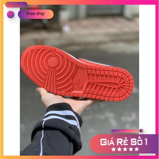(FREESHIP+ẢNH THẬT) Giày jordan đen đỏ NB