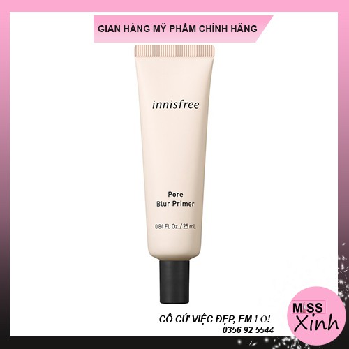 [Chính hãng] Kem lót kiềm dầu Innisfree No sebum Blur Primer/ No sebum Primer 25ml