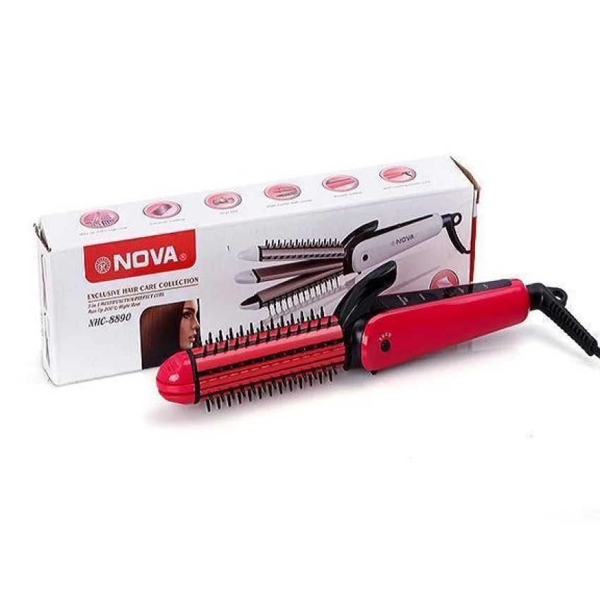 Máy tạo kiểu tóc đa năng 3 trong 1 Nova NHC-8890 (hồng)