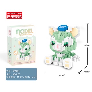 Mô hình lắp ráp các nhân vật dễ thương