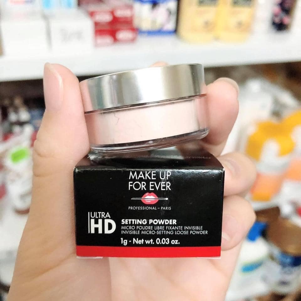 Phấn phủ bột không màu Make Up For Ever Ultra HD Mini