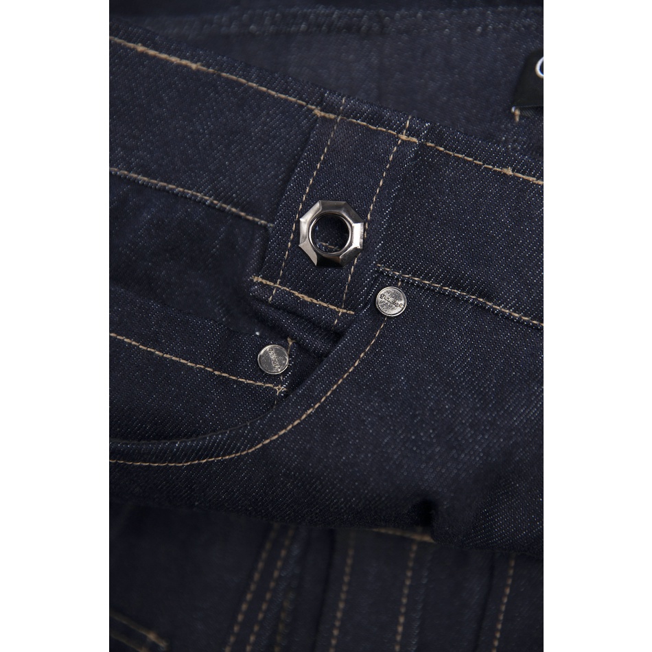 Quần denim kaki "GOLDIE MULTI BELT LOOPS" thiết kế phá cách