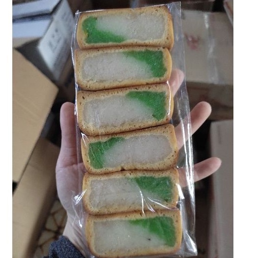 Bánh xà lam dừa dứa bịch 6 miếng