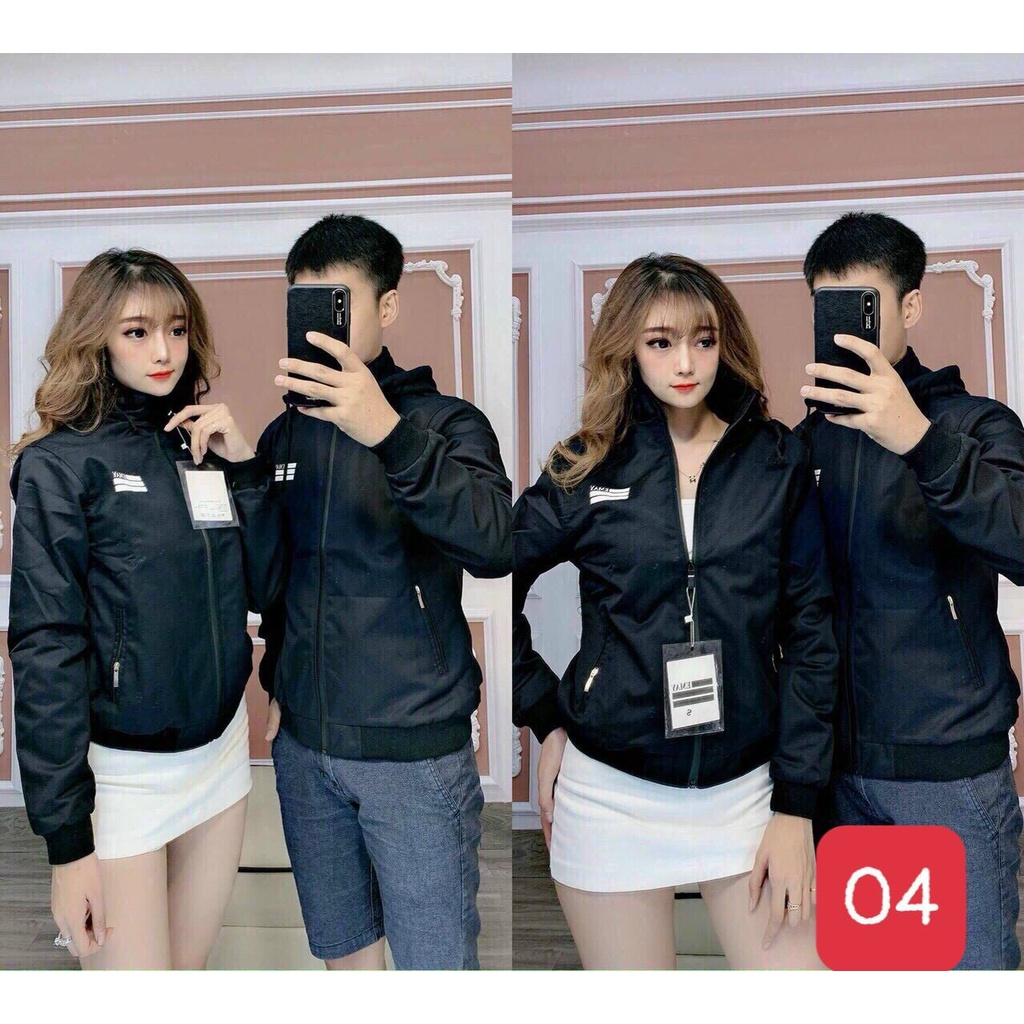 Áo khoác nam nữ vải dù 2 lớp - Áo khoác đôi