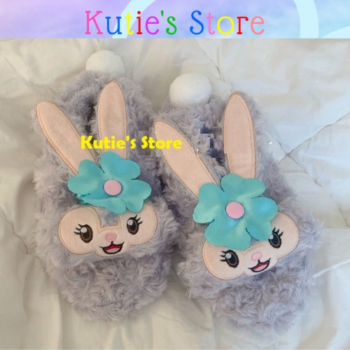 DÉP ĐI TRONG NHÀ GẤU LOTSO HỒNG CUTE, ĐÁNG YÊU