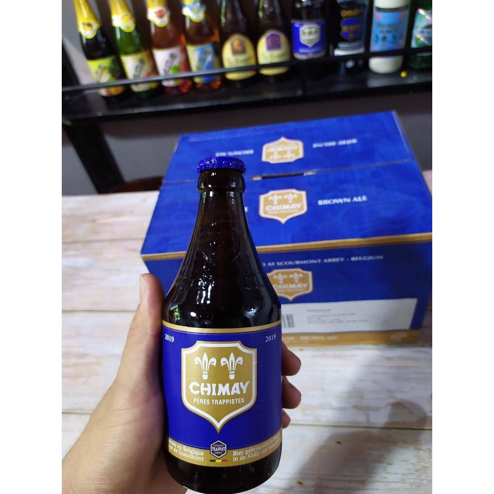 Bia CHIMAY XANH 9% – thùng 24 chai 33cl