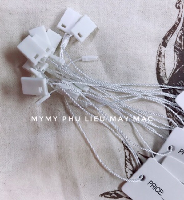 Bộ 10 nhãn mác chữ Price kèm Dây treo trắng