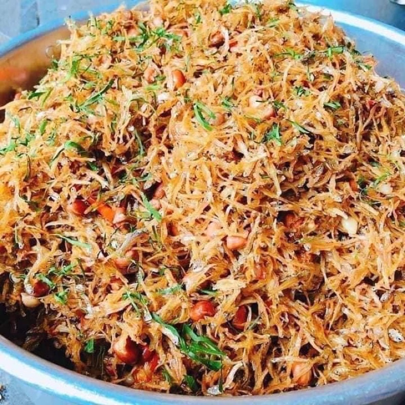 Cá mờm sữa rim lạc