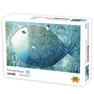 Cá Mặt Trời Khổng Lồ  - Tranh Ghép Xếp Hình Mini Cỡ Bé 1000 Mảnh Giấy 42*29.7 CM Cho Người Lớn