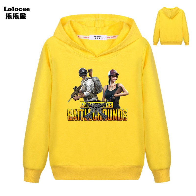 Áo Hoodie Thời Trang 2019 Phong Cách Game Pubg Cho Bé Trai