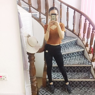 Quần legging lót lông