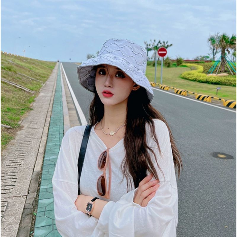 Nón Tai Bèo Vành Rộng KIểu Dáng Mới Xinh Xắn