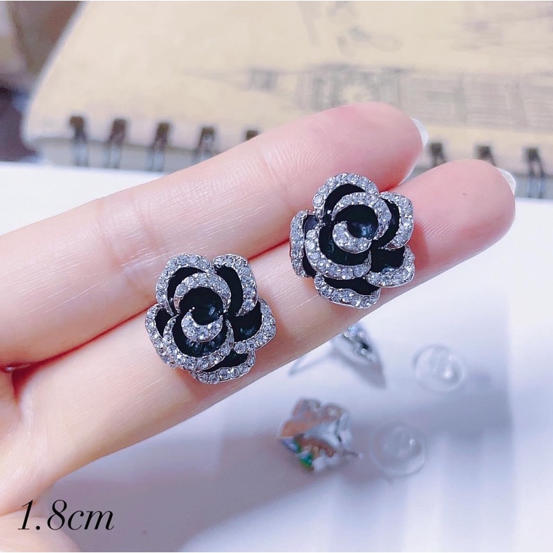 Khuyên Bông Tai Nụ Đính Đá Và Hạt Ngọc Nhiều Mẫu Sang Chảnh