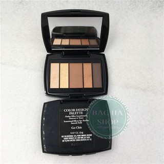 Lancome Phấn Mắt (5 Màu) Color Design Palette 2g #Go Chic Style