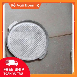 Chảo gang trắng, vỉ nướng gang, dụng cụ nhà bếp đặc biệt, đồ nướng, bếp nướng