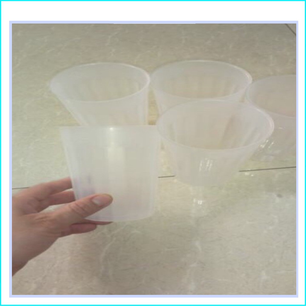 Cốc nhựa uống nước cốc sọc trắng nước mía Song Long