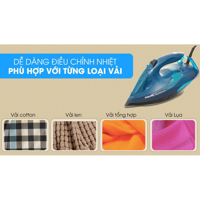 BÀN ỦI HƠI NƯỚC PHILIPS GC4938