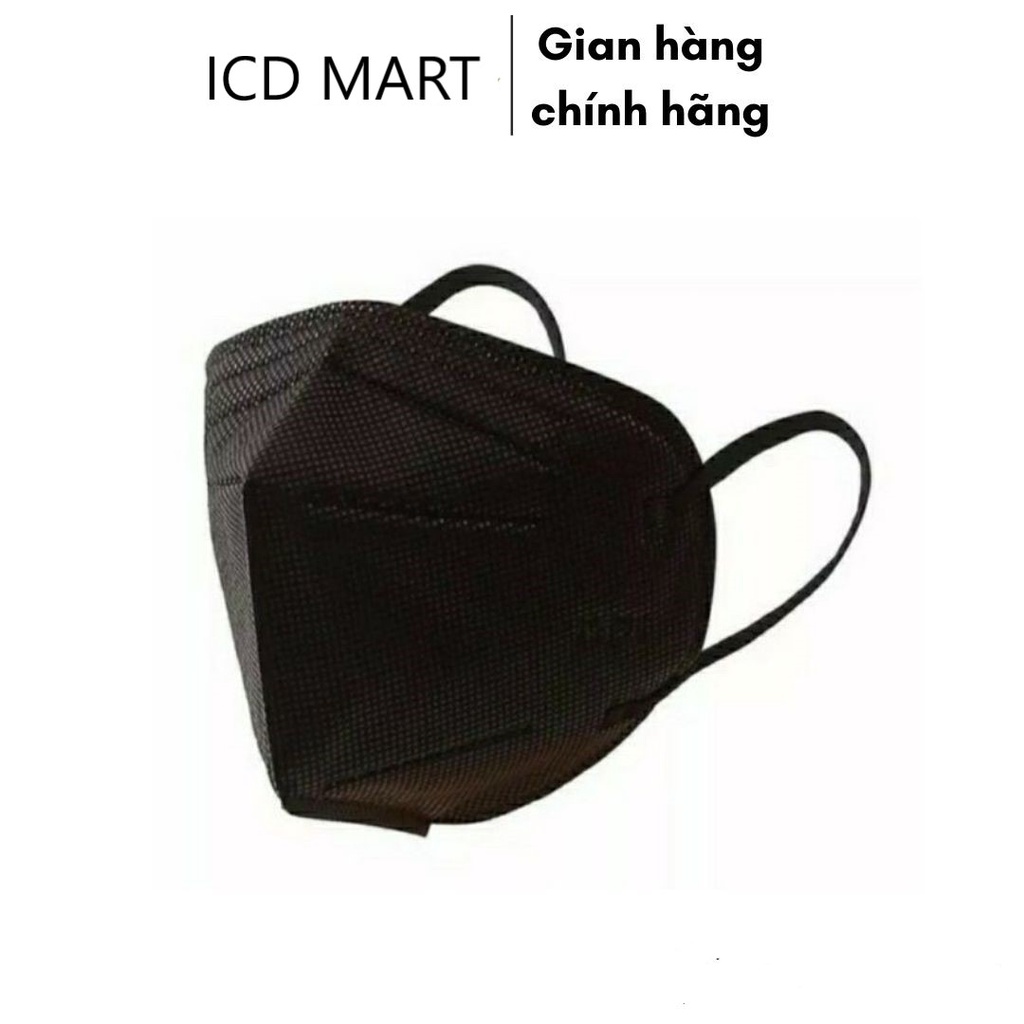 Khẩu Trang N95 MEDICAL MASK Việt Đức Hộp/20 cái, màu đen, đóng túi riêng biệt, kháng khuẩn dùng nhiều lần