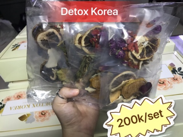 DETOX KOREA 30 NGÀY VIP ❤️ SIÊU CHẤT LƯỢNG KÈM QUÀ TẶNG