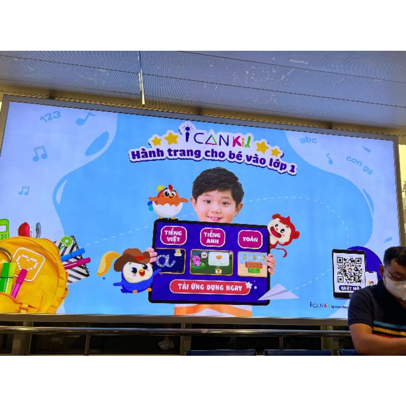 Kids up 1 năm tặng ICANkid 1 năm