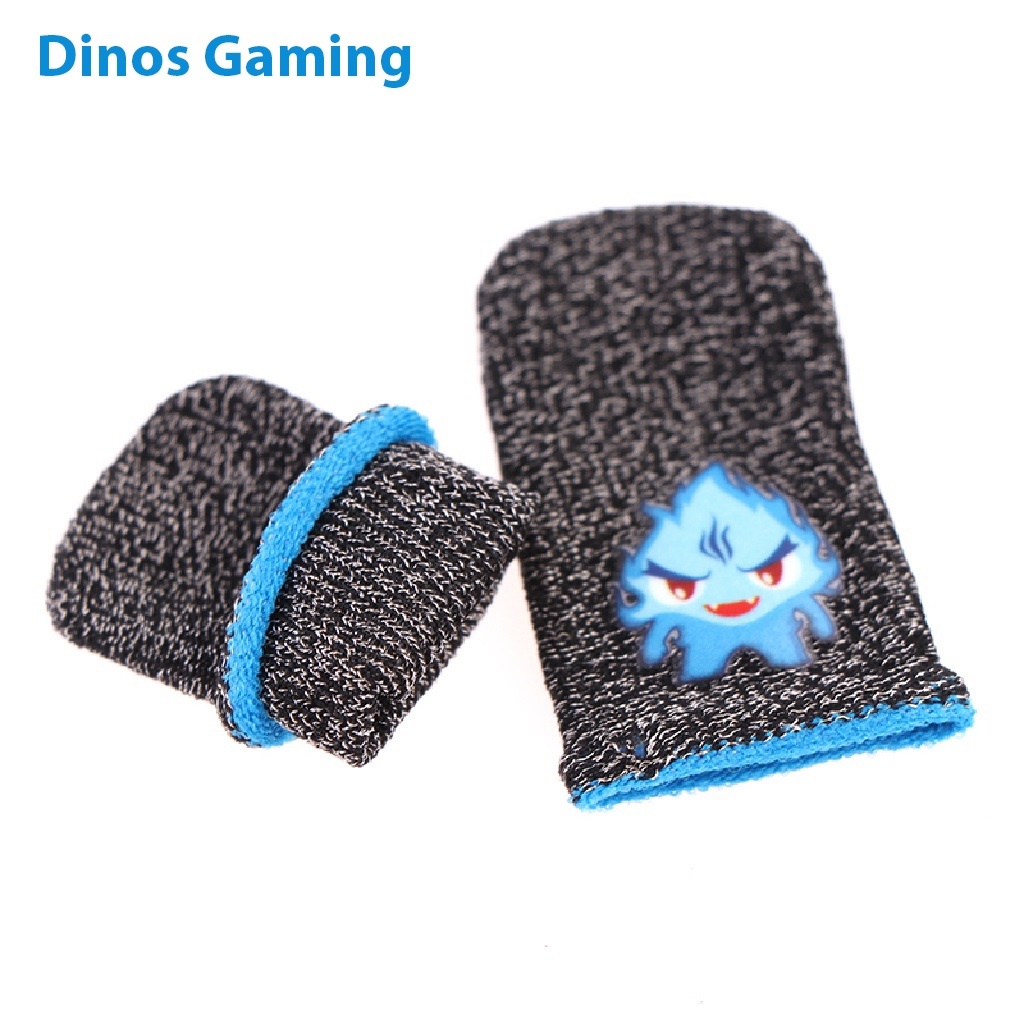 Găng tay chơi game Ghost xanh cảm ứng Tặng (2 cái) bao tay chơi game sẵn hàng Hà Nội