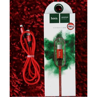 Dây sac samsung hoco bọc dù x14