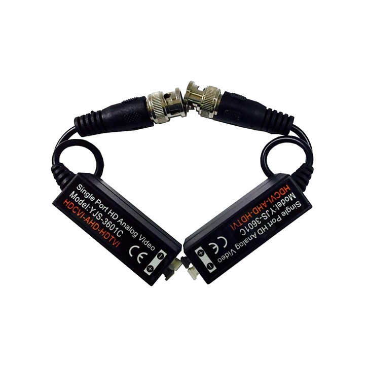 Balun dùng cho camera Analog, AHD, HD-TVI chống set,lõi đồng