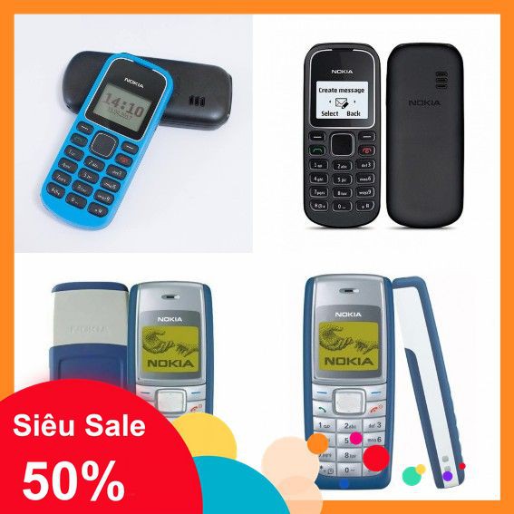 [5🌟][FREESHIP] ĐIỆN THOẠI NOKIA 1110i - 1280 MAIN ZIN, VỎ MỚI, PHÍM MỚI (PK MUA KÈM) [SALE]