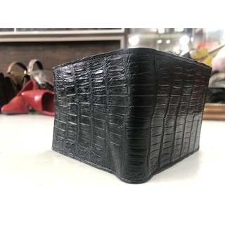 Ví Da Cá Sấu Thật Vân Bụng [ free ship] Da Cá Sấu Trần Thịnh
