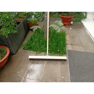 Cây chà sàn cán dài sợi cứng bàn gỗ 80cm IPC Italy