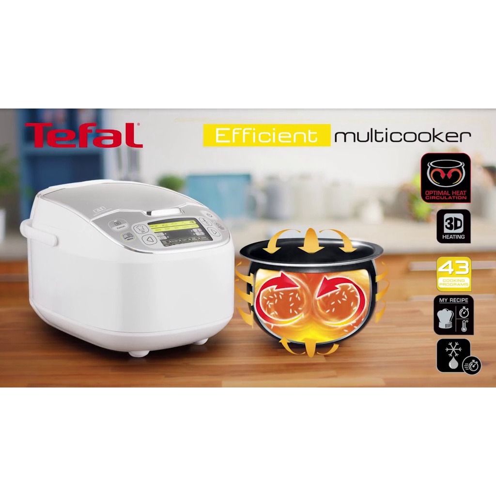 Nồi cơm điện đa năng Tefal Multicook RK8121 dung tích 5L