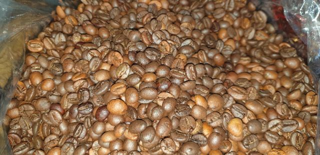 Cà phê sạch nguyên chất 100% - Robusta rang mộc - Tặng ngay 1 túi thơm trị giá #30k khi mua 2kg