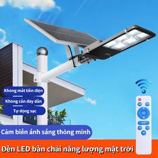 Đèn Năng Lượng Mặt Trời Cao Cấp Solar Light Đèn Bàn Chải Chính Hãng Điều Khiển Từ Xa,Chống Nước IP67 Bảo Hành 24 Tháng