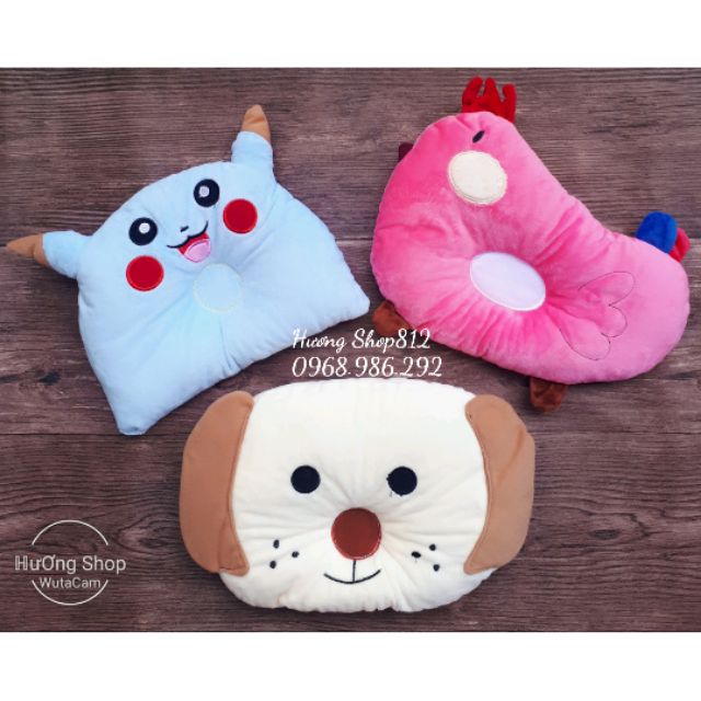 Gối Xô Lưới Sơ Sinh Cao Cấp Goodmama Siêu Mềm Thoáng Khí Cho Bé Yêu