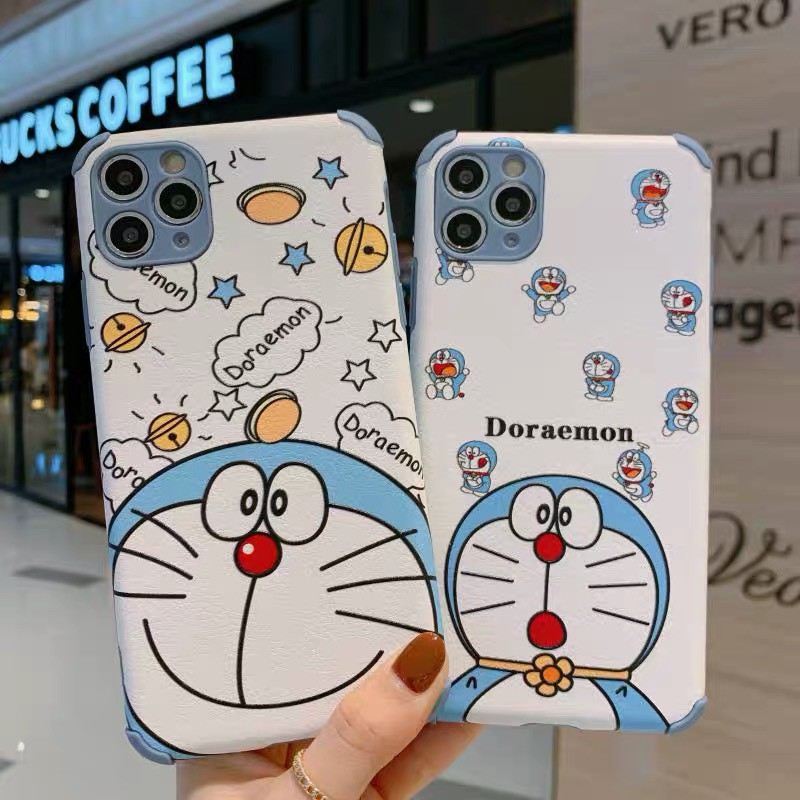 Ốp lưng iphone - Ốp iphone Doraemon IMD Da 6/6plus/6s/6splus/7plus/8plus/x/xs/xsmax/11/11promax/12/12promax YT Case