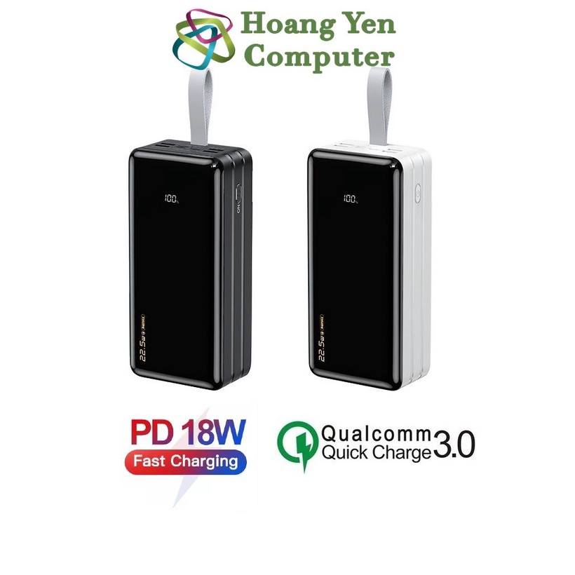 Sạc Dự Phòng Remax RPP-173 60000mAh (Sạc Nhanh QC3.0 18W, 22.5W, PD18W, VOOC 2.0) - BH 1 Năm