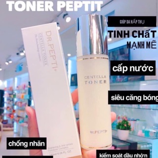 Nước hoa hồng Dr Pepti Centella Toner