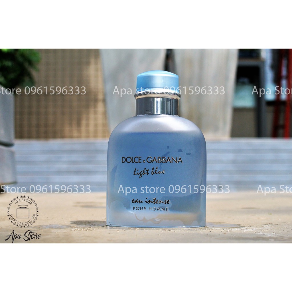 Nước Hoa Nam Dolce Gabbana Light Blue Eau Intense Chai Full