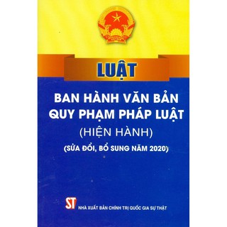 Sách - luật ban hành văn bản quy phạm pháp luật