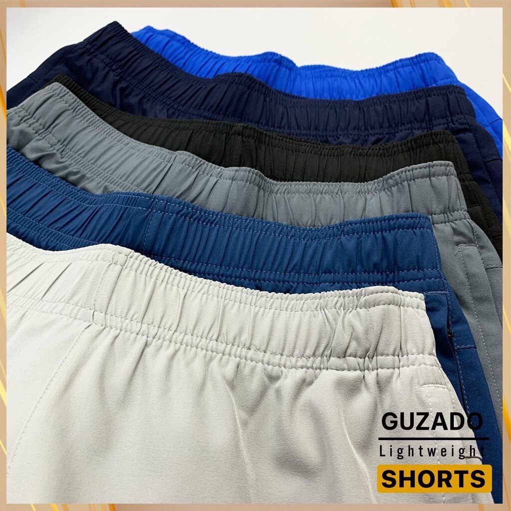 Quần short thể thao nam GUZA co dãn, thấm mồ hôi