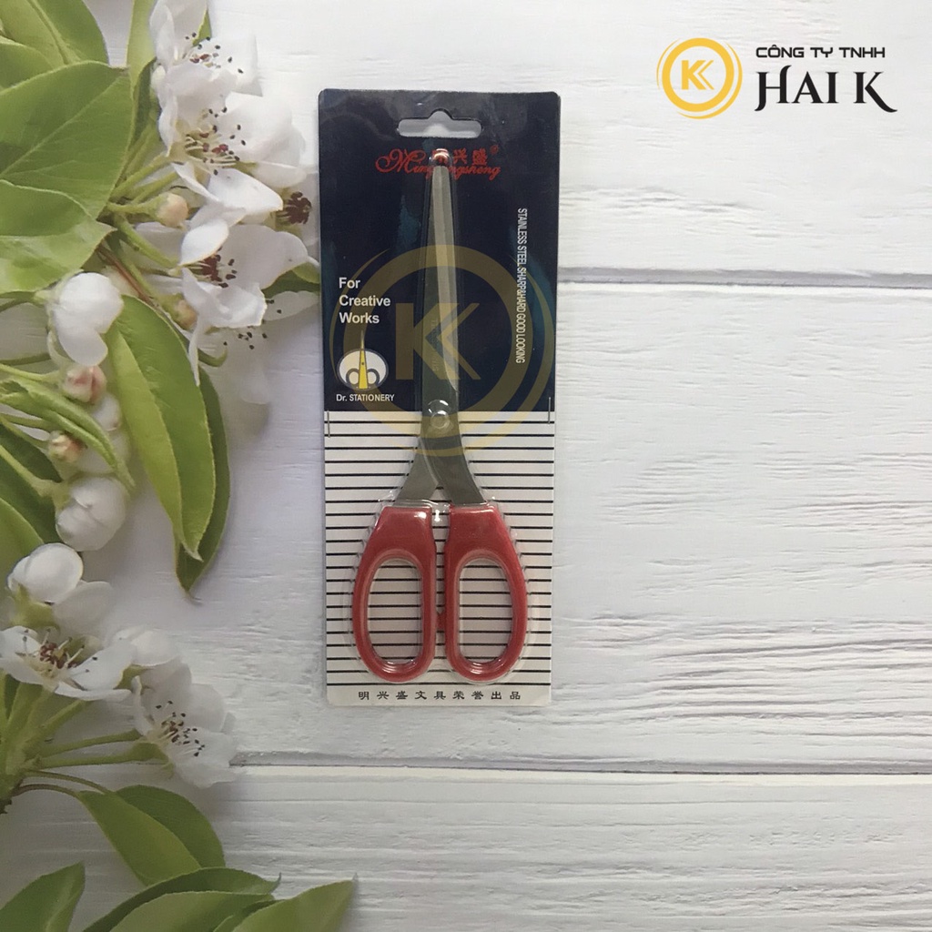 Kéo cắt giấy văn phòng cỡ trung 17cm