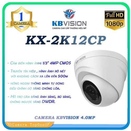 CAMERA KBVISION KX-2K12CP 4.0MP