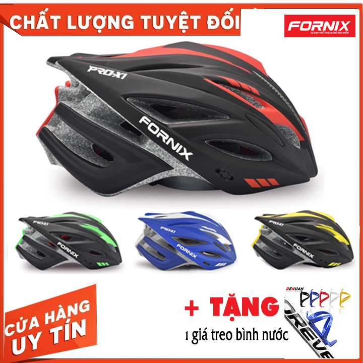 Mũ bảo hiểm xe đạp thể thao Fornix Pro x1 siêu nhẹ