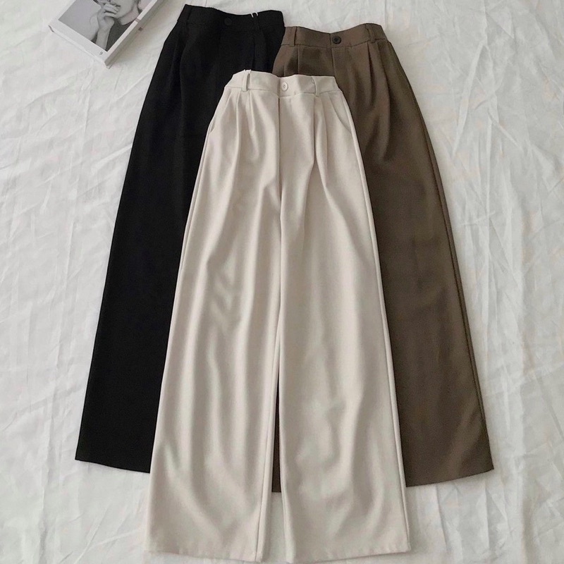 Quần Tây Lưng Cao TIPI Phong Cách Hàn Quốc - 84unisex